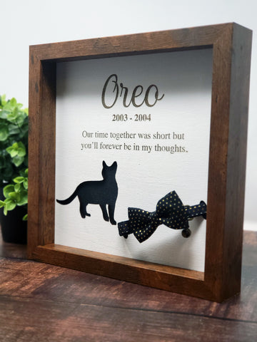 Pet Collar Shadow Box